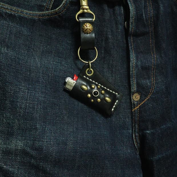 Handmade vintage lighter case