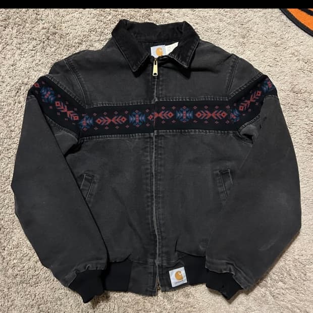 칼하트 디트로이트 아즈텍 블랙 및 그레이 L 구매