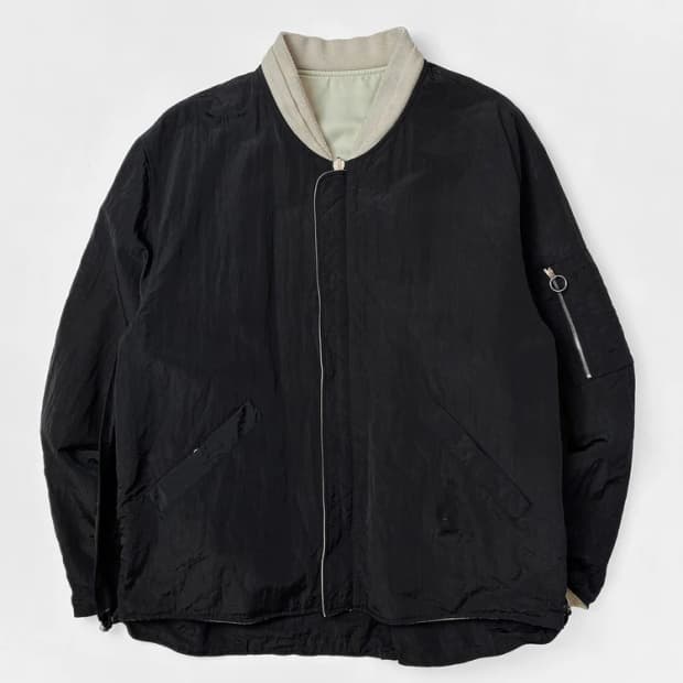 솔리드옴므 20SS 퍼티그 리버시블 블루종 자켓 PN5562   