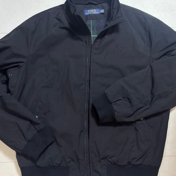 폴로랄프로렌 해링턴자켓 L 블랙