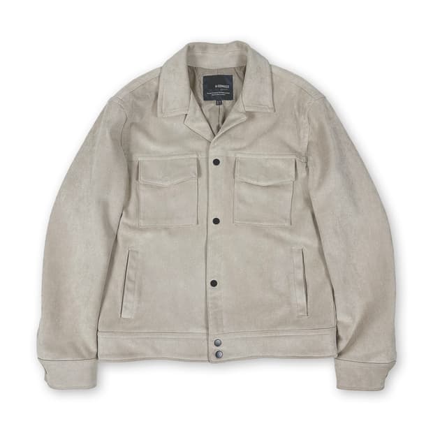 에이치커넥트 스웨이드 자켓