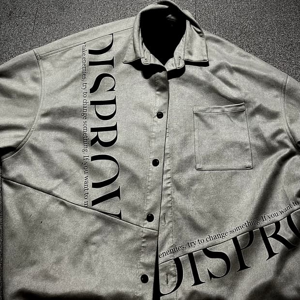 Rings 링스 긴소매벨루어 영문 셔츠