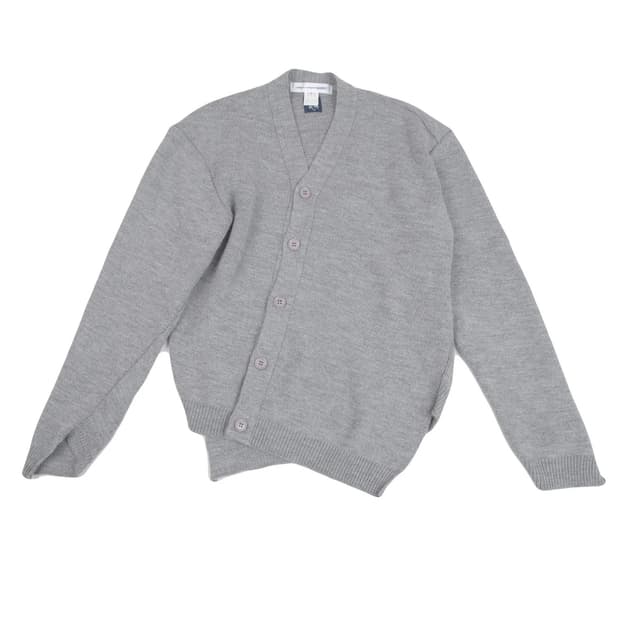 꼼데가르송 셔츠 비대칭 가디건