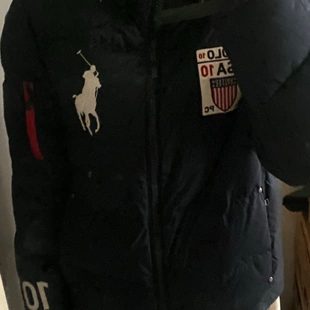 폴로 빅포니 패딩 M