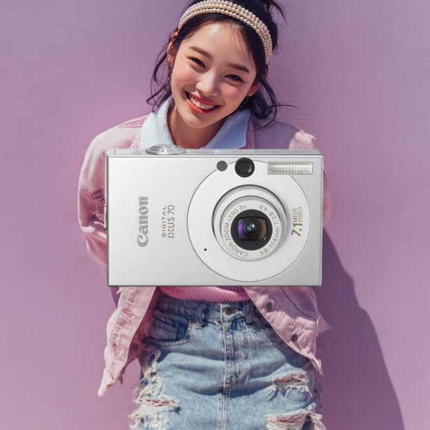 캐논 익서스 70 CANON IXUS 70 빈티지 디지털카메라 디카