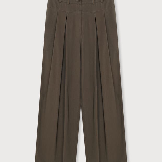 에토스 핀턱 무드 트라우저 L