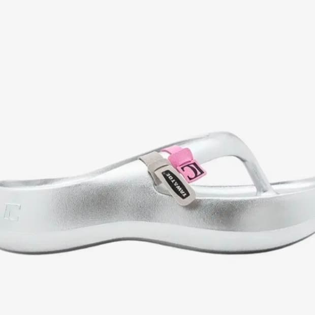 로우클래식×토앤토 쪼리 실버 250- 255 XL사이즈