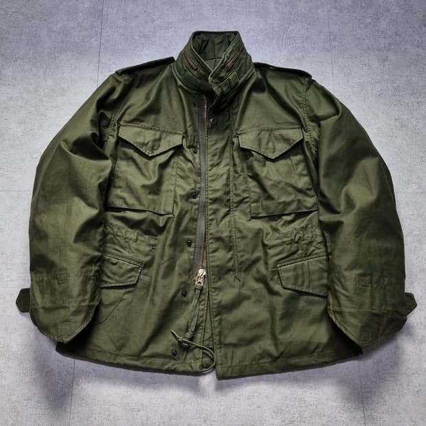 80s M-65 Field Jkt 3rd Type S-S 데드스탁