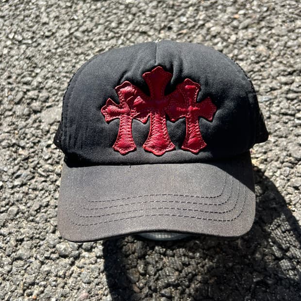 Chrome Hearts Cemetery Trucker Hat