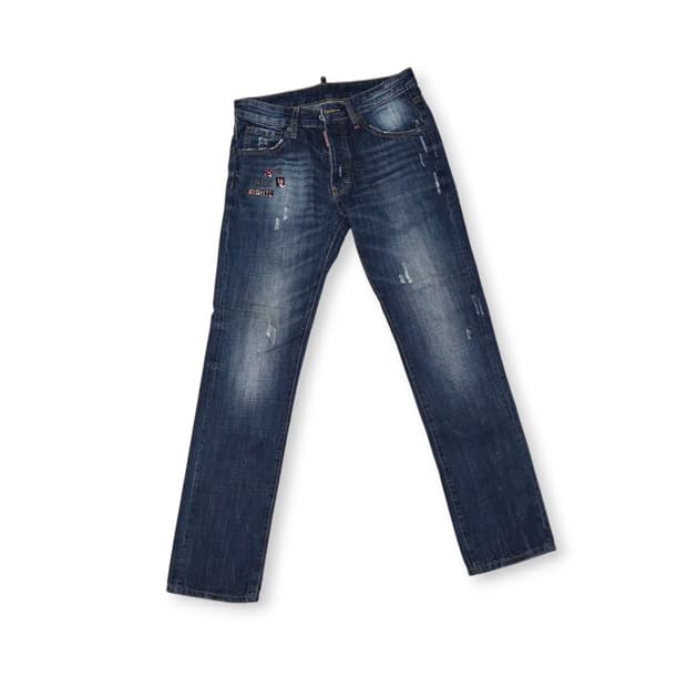 디스퀘어드2 데님 청바지 데미지 워싱