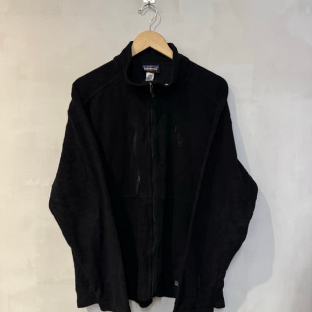 파타고니아 블랙 플리스 집업