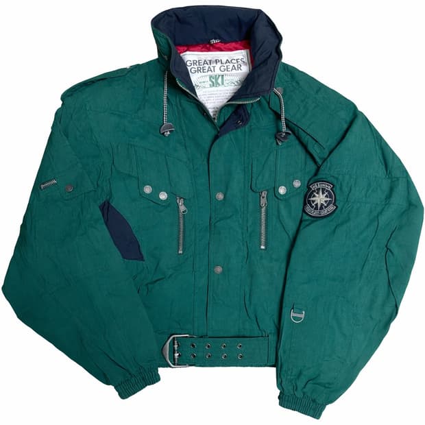 Ellesse 90's  빈티지 스키 크롭 자켓