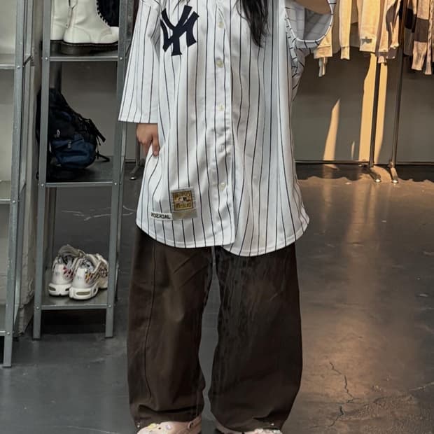 MLB 마제스틱 뉴욕양키스 레지 잭슨 유니폼 반팔 져지 A2326