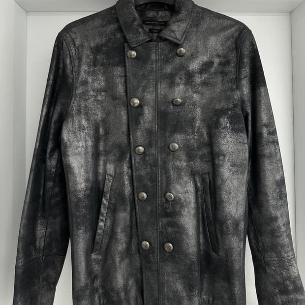 존바바토스 고트레더 럭스라인 더블브레스트 자켓