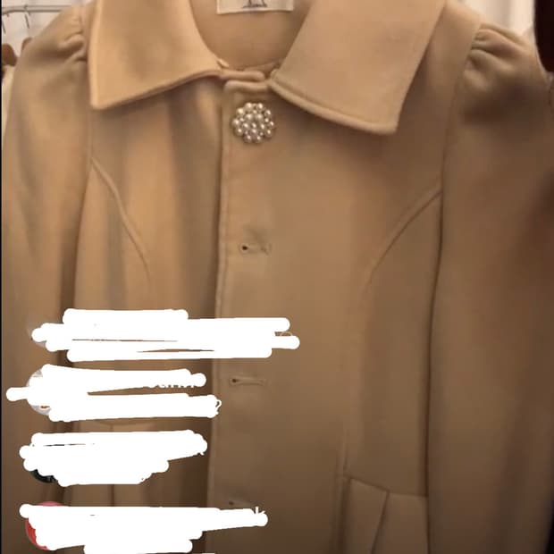 일본빈티지 다즐링 모리노가토 라떼갸루 코트 진리stc어항페페히메