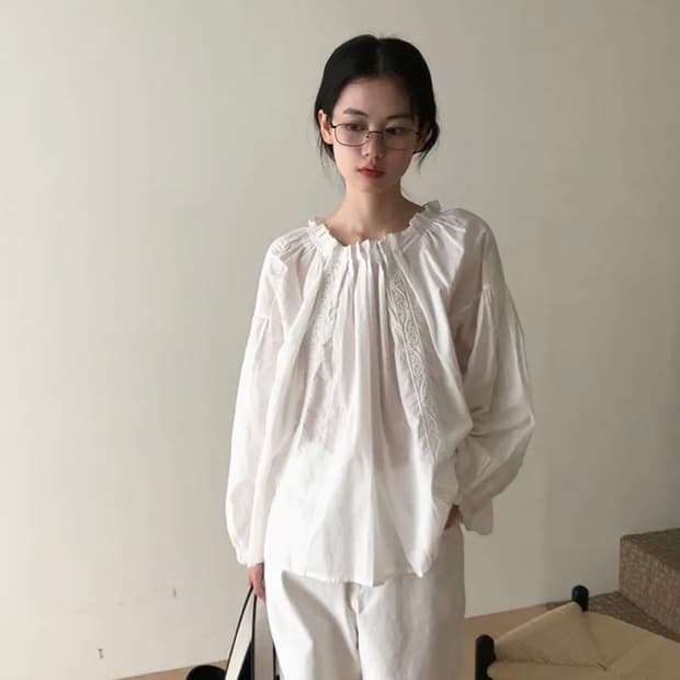 (1회착용) 메이비베이비 Lissana blouse 블라우스