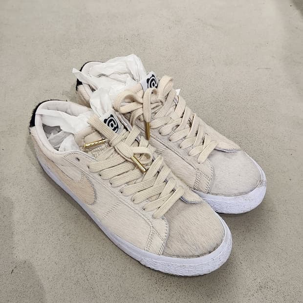 나이키x메디콤토이 송치 베어브릭 SB 블레이저 로우