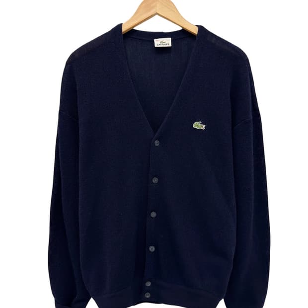 라코스테 울 가디건 네이비 (L)