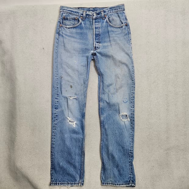 90s 리바이스 501 데님 34 36 Made in USA