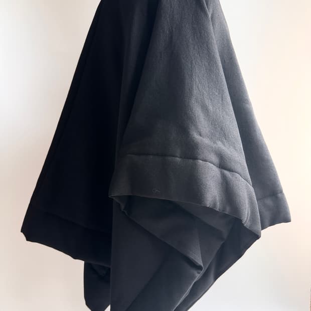 Tricot Comme des garcons 비정형 모직 롱스커트 s 