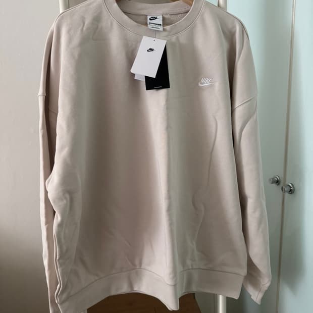 나이키 클럽 플리스 오버사이즈 맨투맨 스웻셔츠 XL 새상품