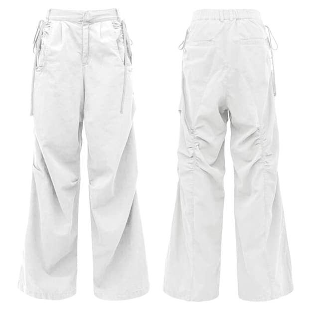 새상품 나체 nache CONSTRICT HOLE WIDE PANTS