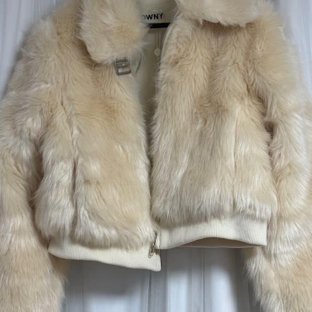 글로니 리반 퍼자켓 아이보리