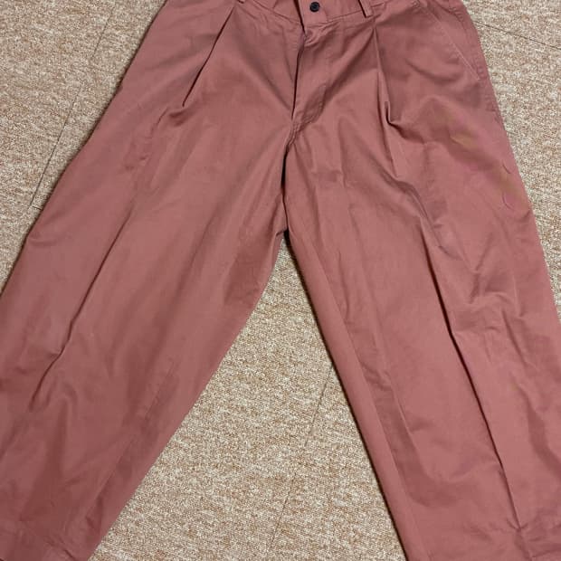 이얼즈어고 치노팬츠 핑크 S