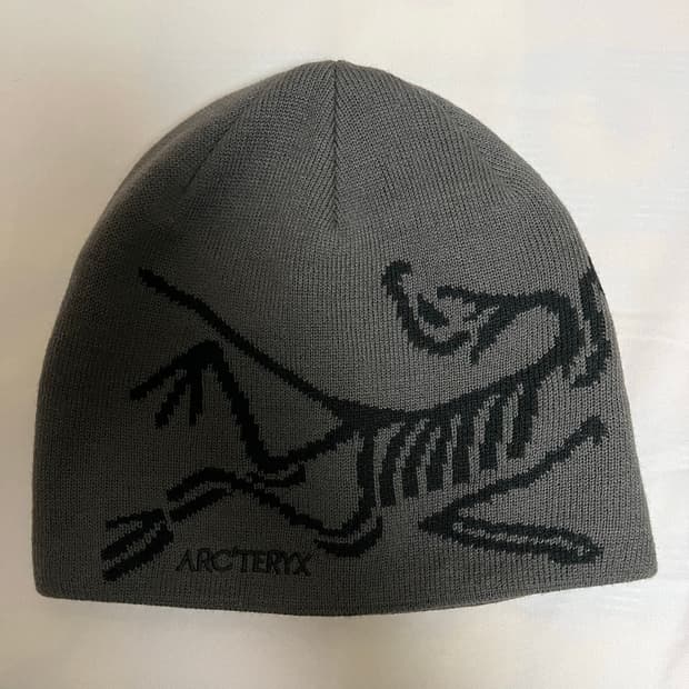 아크테릭스 버드 헤드 비니 그레이 차콜 블랙 회색 검정 모자