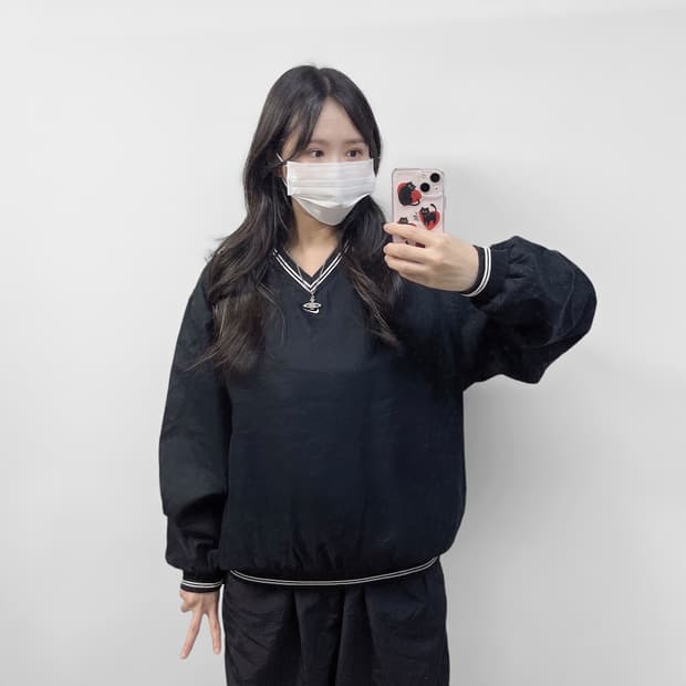 나이키 넥 스우시 웜업 바람막이