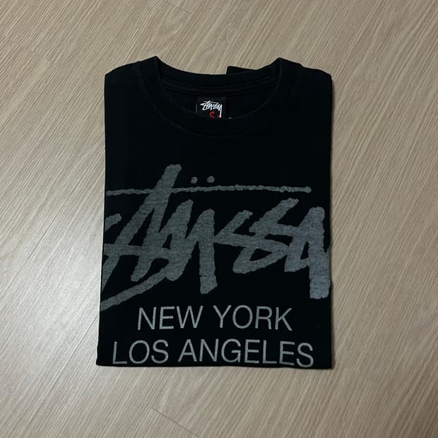 스투시 월드투어 반팔티