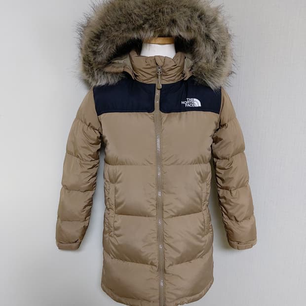 노스페이스 키즈 롱 눕시 구스다운 패딩 (120)

