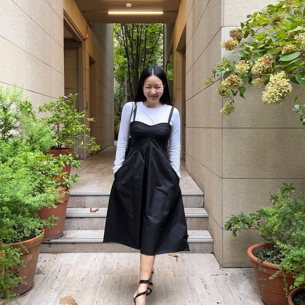 엠엠엠 mmm 매니모어몽 우아한드레스 원피스 블랙