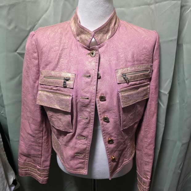 갸루 헤이세이 골드펄 자켓