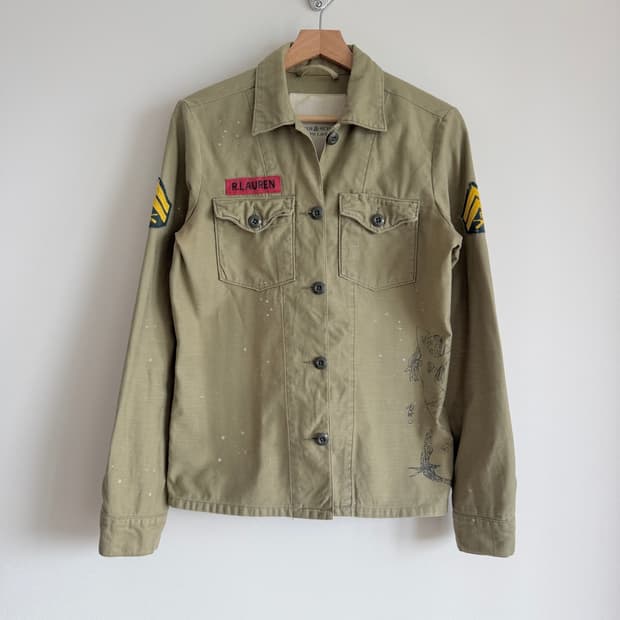 데님앤서플라이(DENIM&SUPPLY) 밀리터리 야상 셔츠