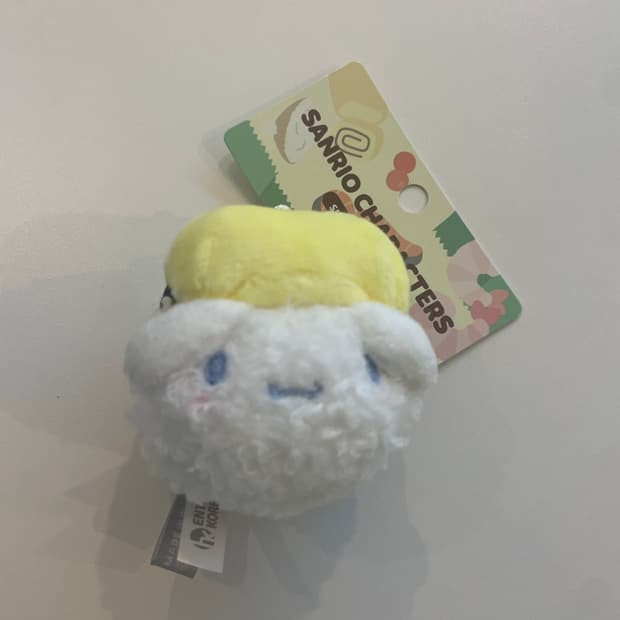 산리오 시나모롤 계란 초밥 키링
