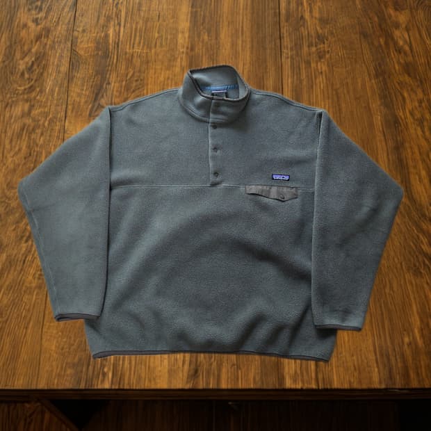 (XL)파타고니아 올리브 신칠라 플리스 후리스