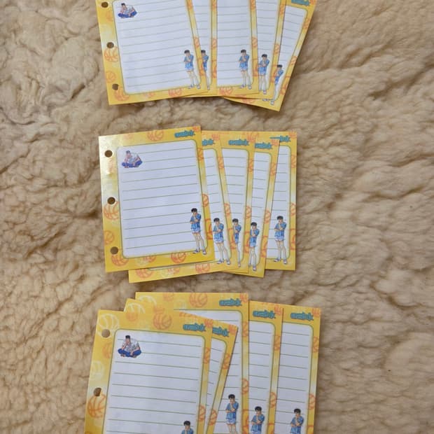 슬램덩크 3공 다이어리 속지 판매 