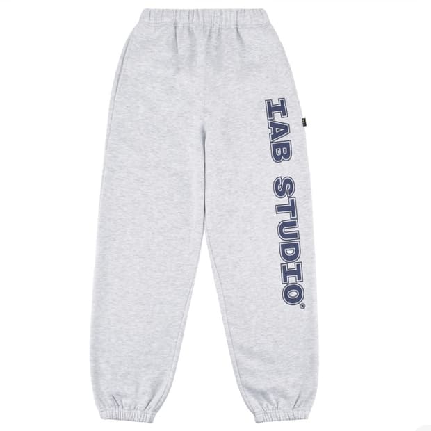 아이앱스튜디오 스트레이트 로고 스웻팬츠 L