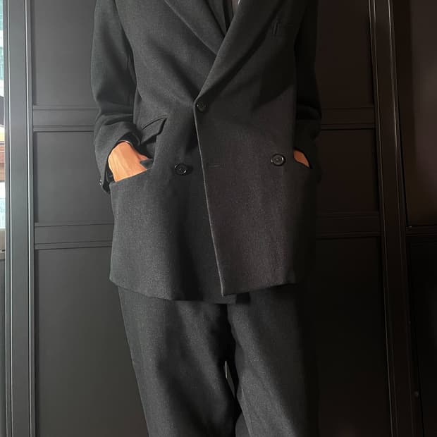 60s Vintage British two-piece suit