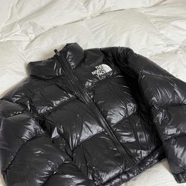 노스페이스 눕시 패딩 M