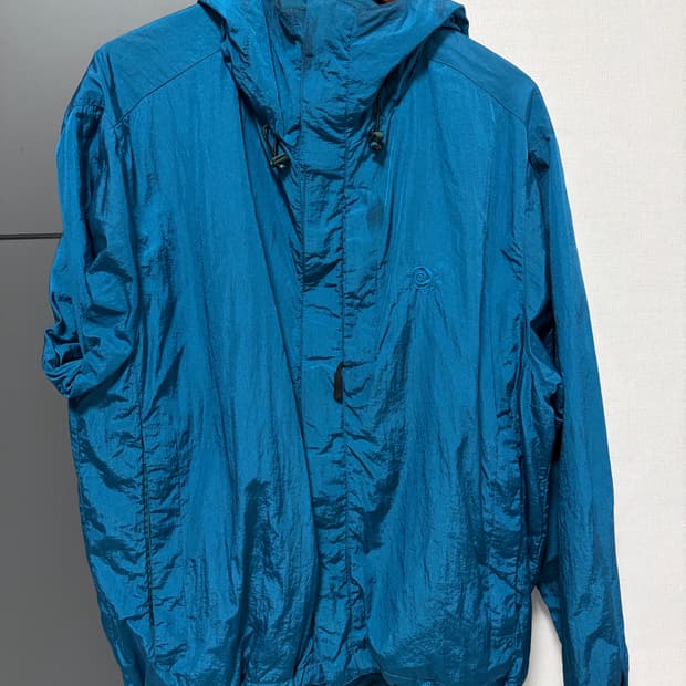 트래블 네이비 블루 바람막이 S