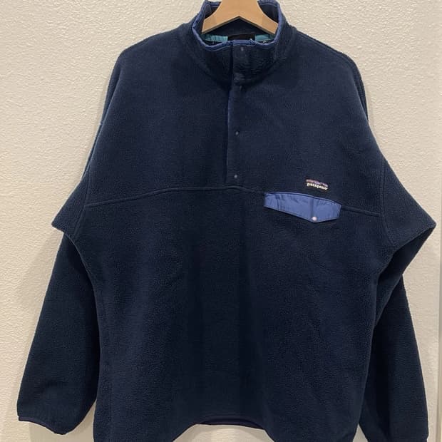 90s USA 파타고니아 신칠라 스냅-T 네이비/블루