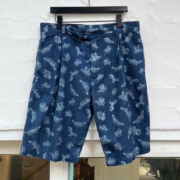 Alexander McQueen 린넨 반바지 W32