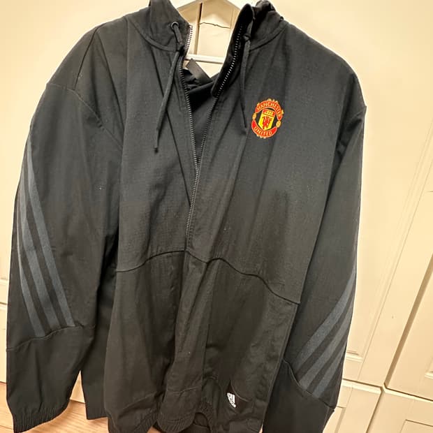 맨유 아디다스 후드집업