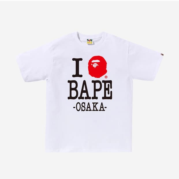 BAPE 베이프 아이러브베이프 오사카 팝업 한정