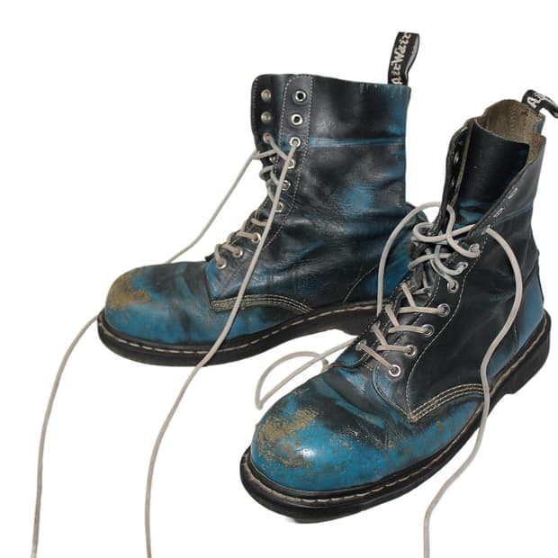 1990s Dr. Martens 빈티지 닥터마틴 10홀 레더 부츠