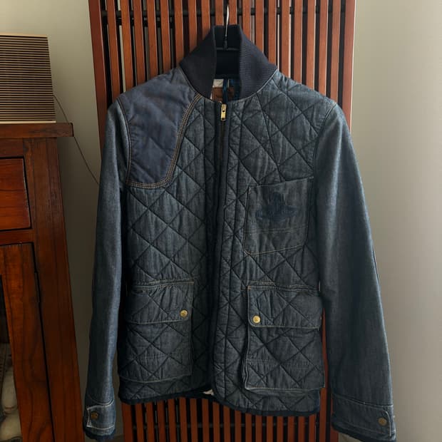 Vivienne Westwood x Lee 데님 퀼팅 자켓