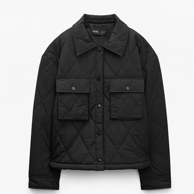 [Mixxo]미쏘 퀄팅 카라패딩(블랙)