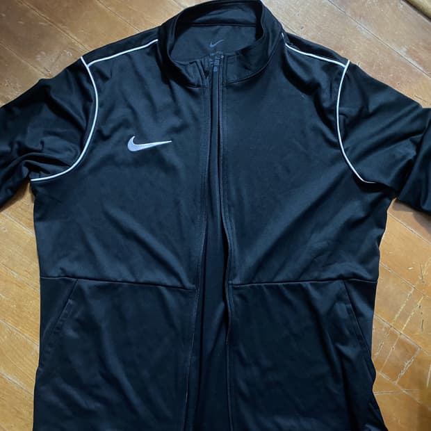 나이키 드라이핏 블랙 트랙 자켓 XL (105~110)